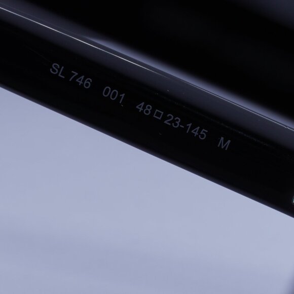 Saint Laurent SL746 001 Square Sunglasses – Black - Picture 6 of 10